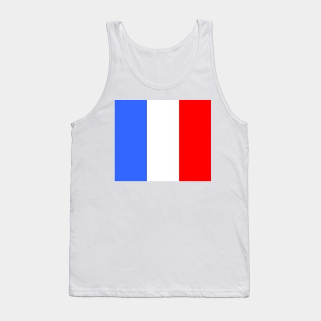 Flag France Tank Top by flag for all